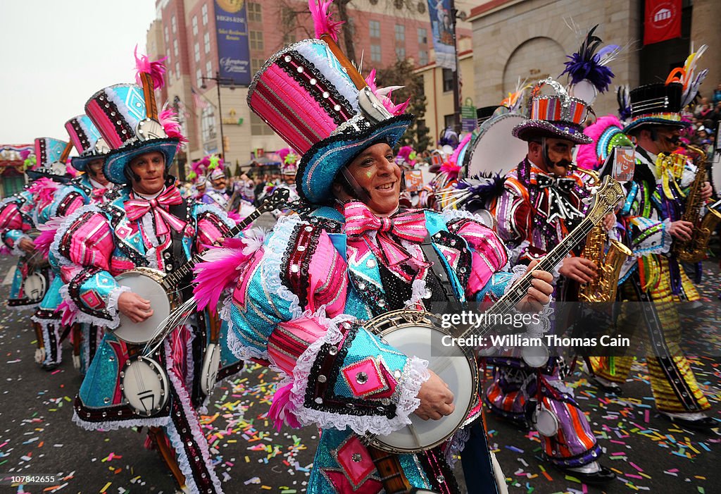 Philadelphia Celebrates The New Year With Annual Mummers Day Parade