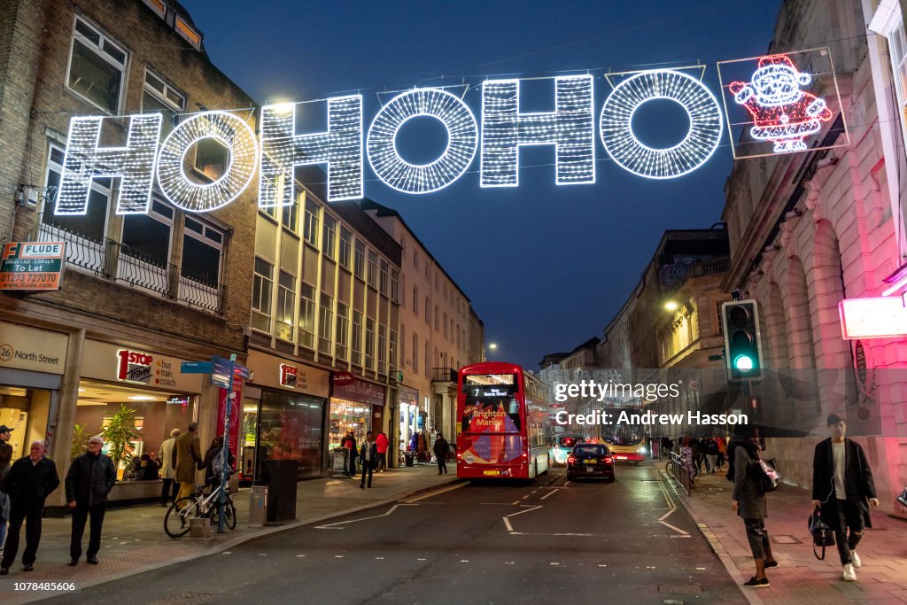 Brighton Prepares For Christmas