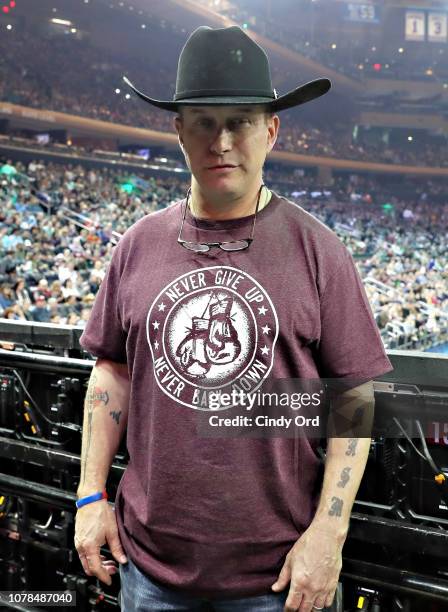 Actor Stephen Baldwin during the 2019 Professional Bull Riders Monster Energy Buck Off at the Garden- Unleash the Beast event at Madison Square...