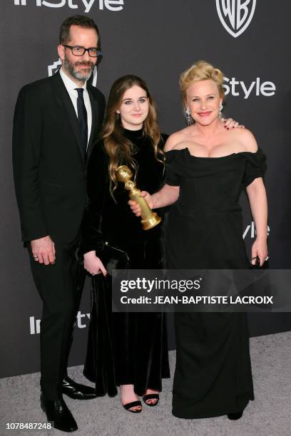 Best Performance by an Actress in a Limited Series or Motion Picture Made for Television for "Escape at Dannemora" winner Patricia Arquette arrives...