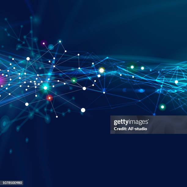 Blue Artificial Intelligence Background High Res Illustrations - Getty ...