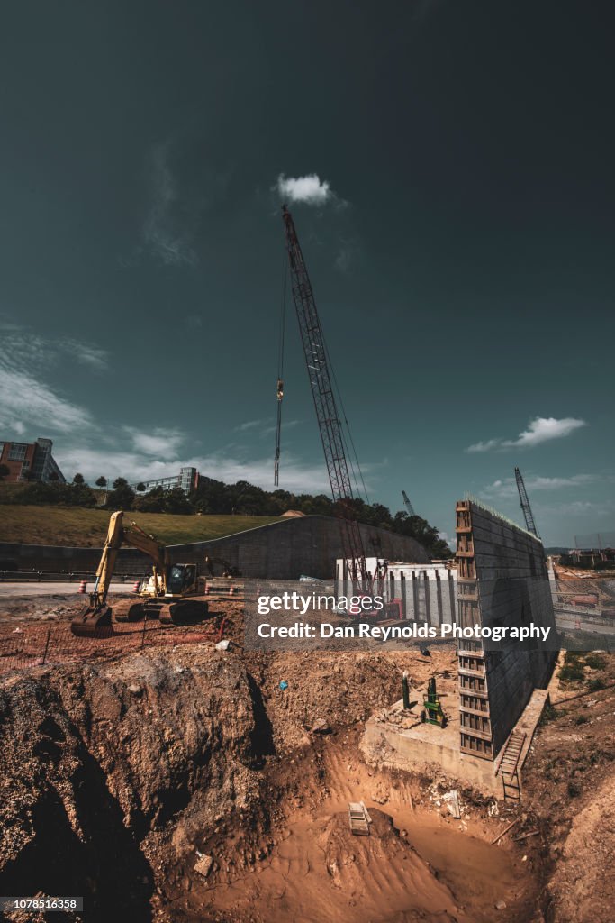 Construction Site - Highway Construction