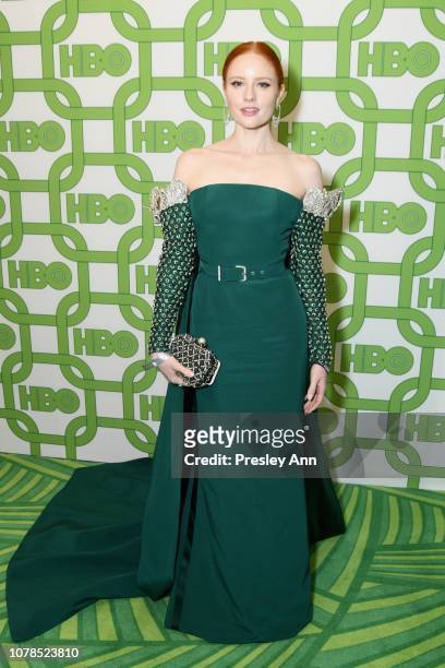 Barbara Meier attends HBO's Official Golden Globe Awards After Party at Circa 55 Restaurant on January 6, 2019 in Los Angeles, California.