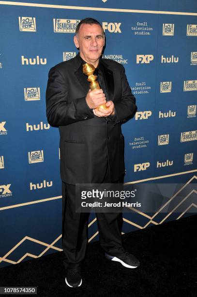 Graham King, winner of Best Motion Picture  Drama, attends the FOX, FX and Hulu 2019 Golden Globe Awards After Party at The Beverly Hilton Hotel on...