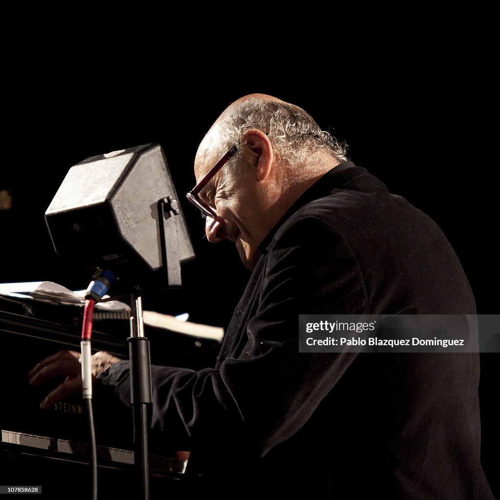 Michael Nyman Band Performs in Concert in Madrid