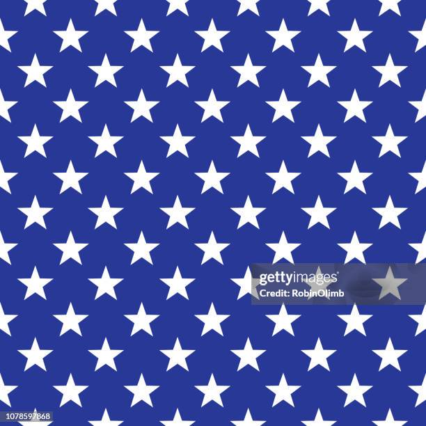 usa-stars nahtlose muster - american flag background stock-grafiken, -clipart, -cartoons und -symbole