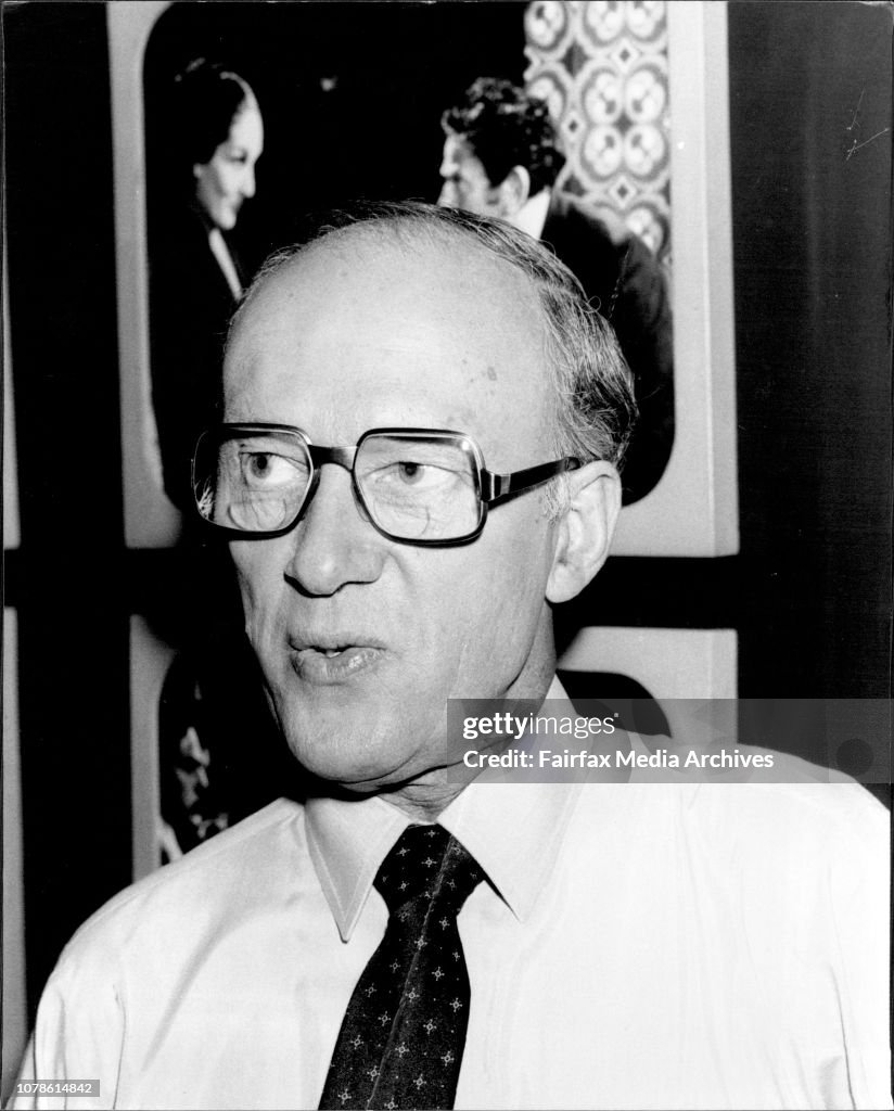 ABC News Reader Mr. James Dibble, Elected President of the ABC Staff