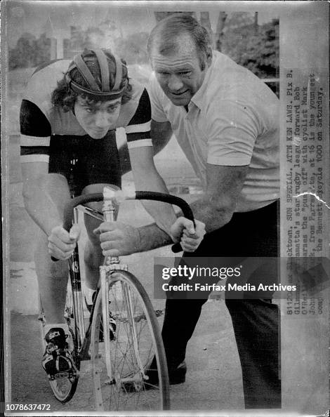 Bob Reely Parramatta's star rugby league forward Bob O'Reilly rehearses the ...