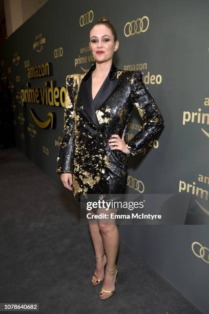 Dina Shihabi attends the Amazon Prime Video's Golden Globe Awards After Party at The Beverly Hilton Hotel on January 6, 2019 in Beverly Hills,...