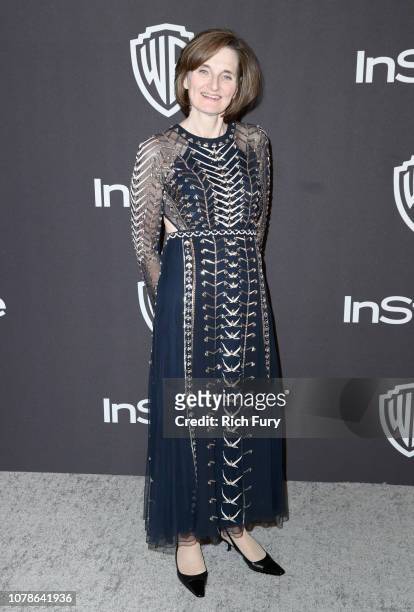 Deborah Davis attends the InStyle And Warner Bros. Golden Globes After Party 2019 at The Beverly Hilton Hotel on January 6, 2019 in Beverly Hills,...