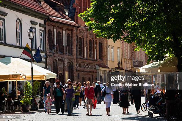 didzioji street - vilnius bildbanksfoton och bilder