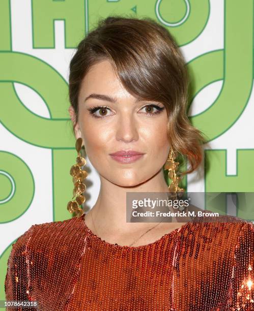 Lili Simmons attends HBO's Official Golden Globe Awards After Party at Circa 55 Restaurant on January 6, 2019 in Los Angeles, California.