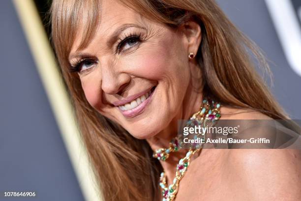 Allison Janney attends the 76th Annual Golden Globe Awards at The Beverly Hilton Hotel on January 6, 2019 in Beverly Hills, California.