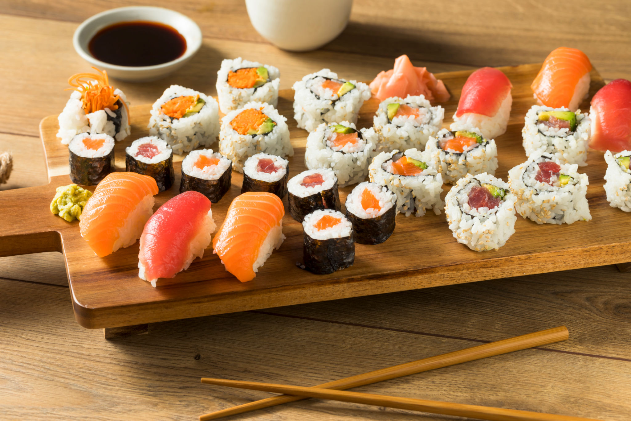 sushi platter