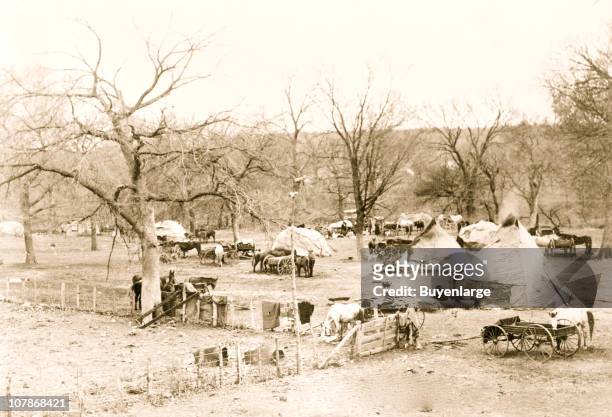 Osage camp, 1906.