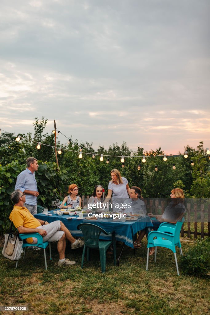 Al Fresco Meal