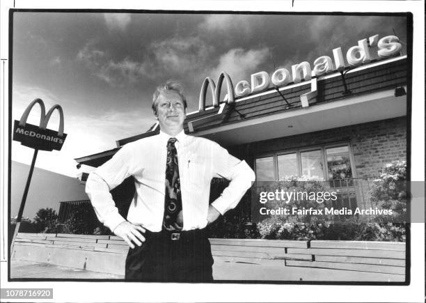 Fairlight McDonald's franchise person Ken Dollery at work.Ken Dollery opted for one of the best-known franchises, buying into the operation at...