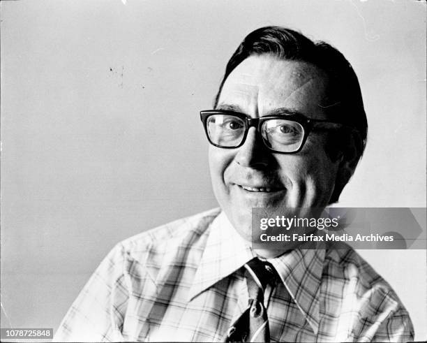 Mr. Graham Freudenberg, former chief speech writer for the former Prime Minister Mr. E. G. Whitlam. January 08, 1976. .