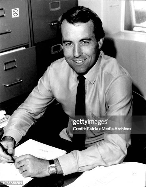 Dr. Terry Dwyer, State Athletics promoter, at his office in Sydney university.As a schoolboy miler in the early 1960's Terry Dwyer used to spend his...