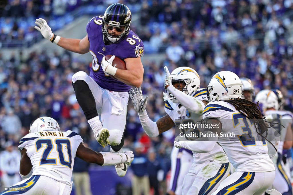 Wild Card Round - San Diego Chargers v Baltimore Ravens