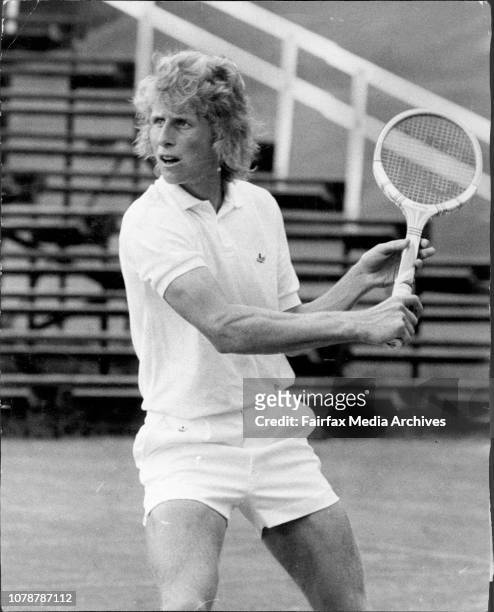 Vitas Gerulaitis of Howard Beach, New York, the only member of the squad to be coached personally by Hopman in the U.S.A squad of 26 junior American...