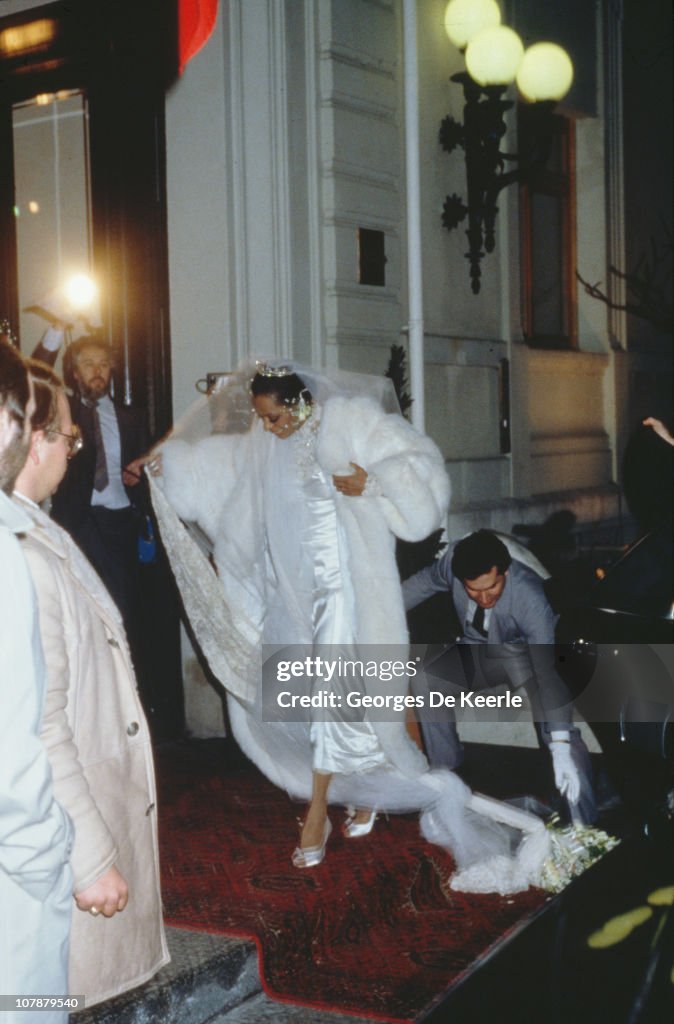 Diana Ross Wedding