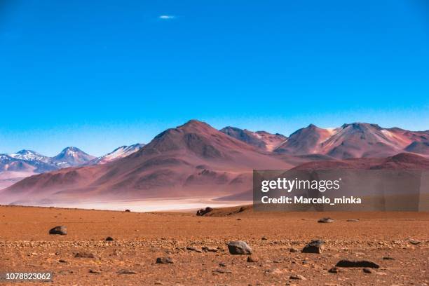 amazing mountains of the atacama desert. - chile desert stock pictures, royalty-free photos & images