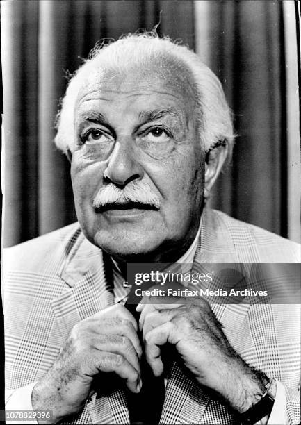 Noted Boston "Pops" Orchestra conductor Arthur Fiedler arrived today at Sydney Airport by Air New Zealand to attend an urgent conference in Sydney....