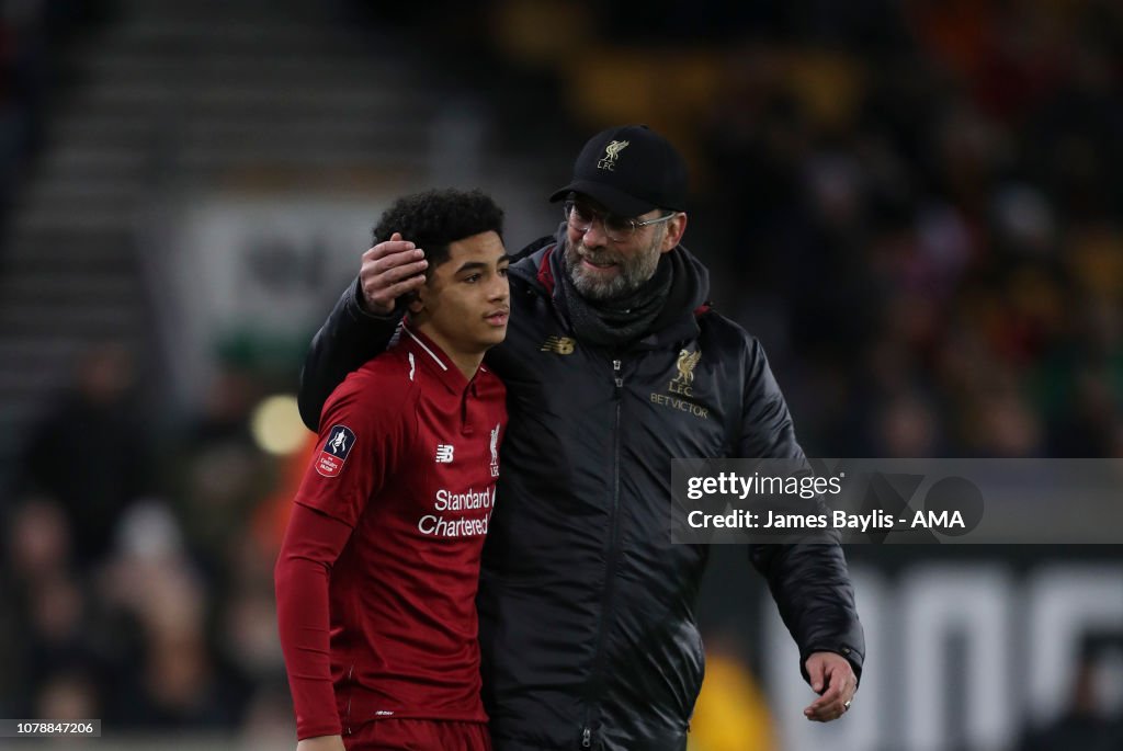 Wolverhampton Wanderers v Liverpool - Emirates FA Cup Third Round