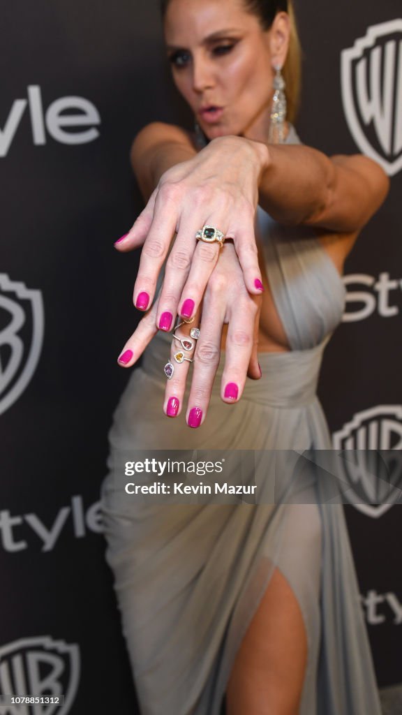 The 2019 InStyle And Warner Bros. 76th Annual Golden Globe Awards Post-Party - Red Carpet