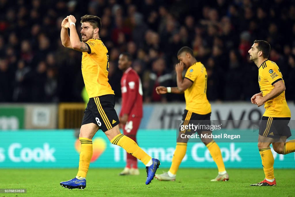 Wolverhampton Wanderers v Liverpool - Emirates FA Cup Third Round