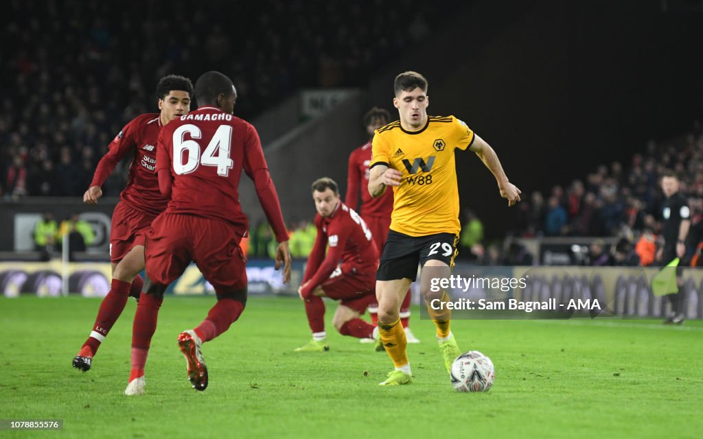 Wolverhampton Wanderers v Liverpool - Emirates FA Cup Third Round