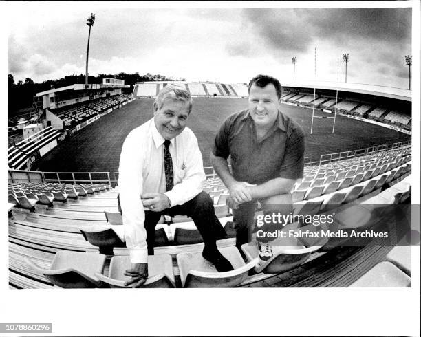 Seagull R/L General manager Don Furner with John Hervey seagulls gold coast. NSW Seaqulls: Administrator Don Furner, coach John Harvey and, at....