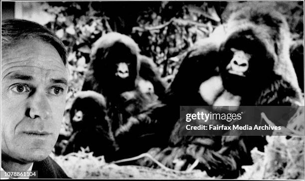 Dr. Goodall and the beloved gorillas of central Africa.. Dian Fossey tried to save them but her actions are claimed to have caused their deaths. Dian...