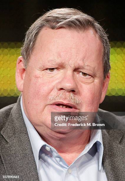Journalist Terry Anderson speaks onstage during the "Explorer" panel at the National Geographic Networks - National Geographic Channel portion of the...