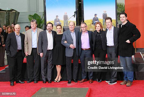 Executive producer Joey Rappa, Sony Pictures Classics Co-Presidents Tom Bernard and Michael Barker, Robert Duvall's wife Luciana Pedraza, actor...