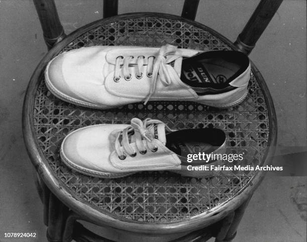 Dunlop Volley Shoes. October 21, 1983. .