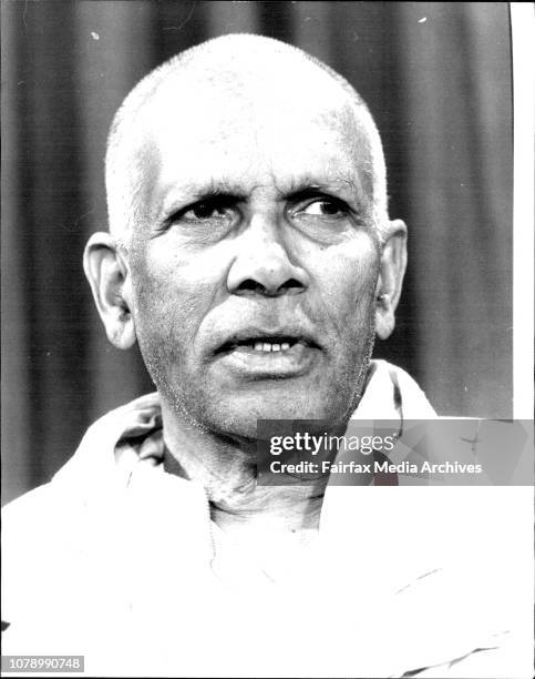 Swami Ranga Reddy Swami Ranganathananda Photos and Premium High Res Pictures - Getty Images