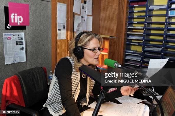 Radio host Jane Villenet on FIP radio mostly devoted to music and ...