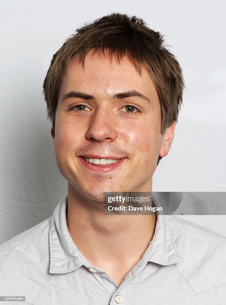 Joe Thomas of The Inbetweeners poses for a portrait session to... News ...