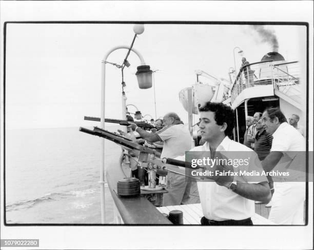 Sitmar Cruose Ship Fairstar, in the Final Days of a cruise from Singapore to Sydney....Life Aboard a Cruise Ship....... July 29, 1982.