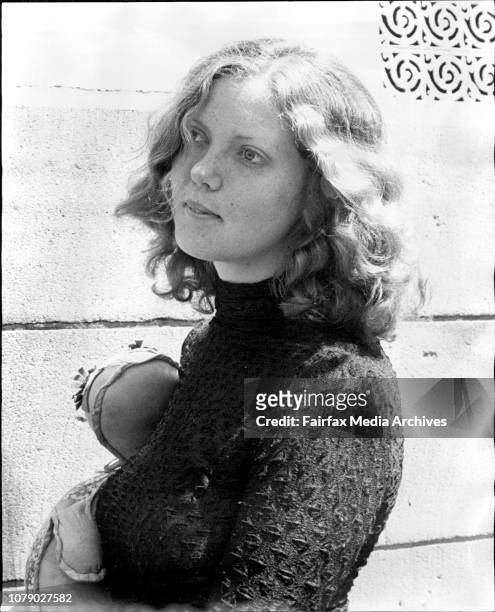Cast member of the revue "Oh! Calcutta" who appeared in Glebe court today charged with indecent exposure and offensive behavior.Carol Ann Hoare Bay...
