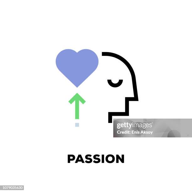passion line icon - passion fruit slice stock illustrations