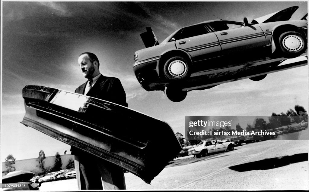 Peter Goedbloed, secretary of the European group of Automotive Recyclers, claims that they can recycle 85% of a car, rather than dump it..... Eg plastic bumb***** bars are Ideal to recycle.Spreading the conservation message: Mr. Peter Goedblod, from the E