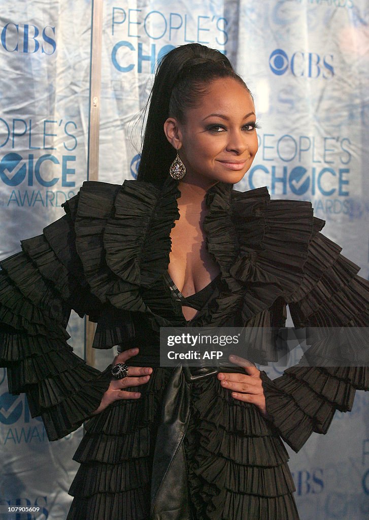 Singer Raven Symone arrives at the Peopl