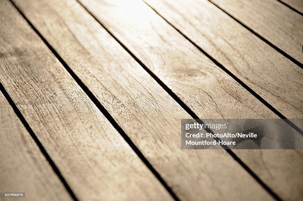 Wood floor, close-up