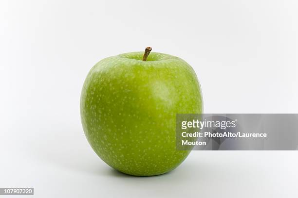 green apple - apple isolated stock pictures, royalty-free photos & images