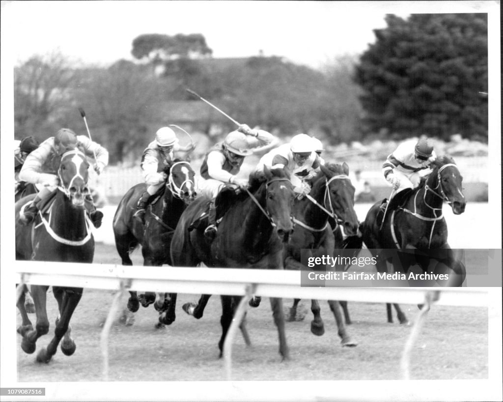 Randwick Race 3 - Finish - On The Bay.