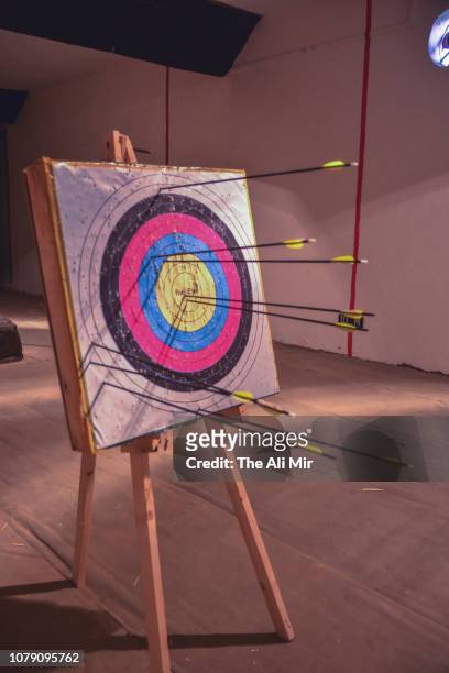 archery - bow arrow stock pictures, royalty-free photos & images