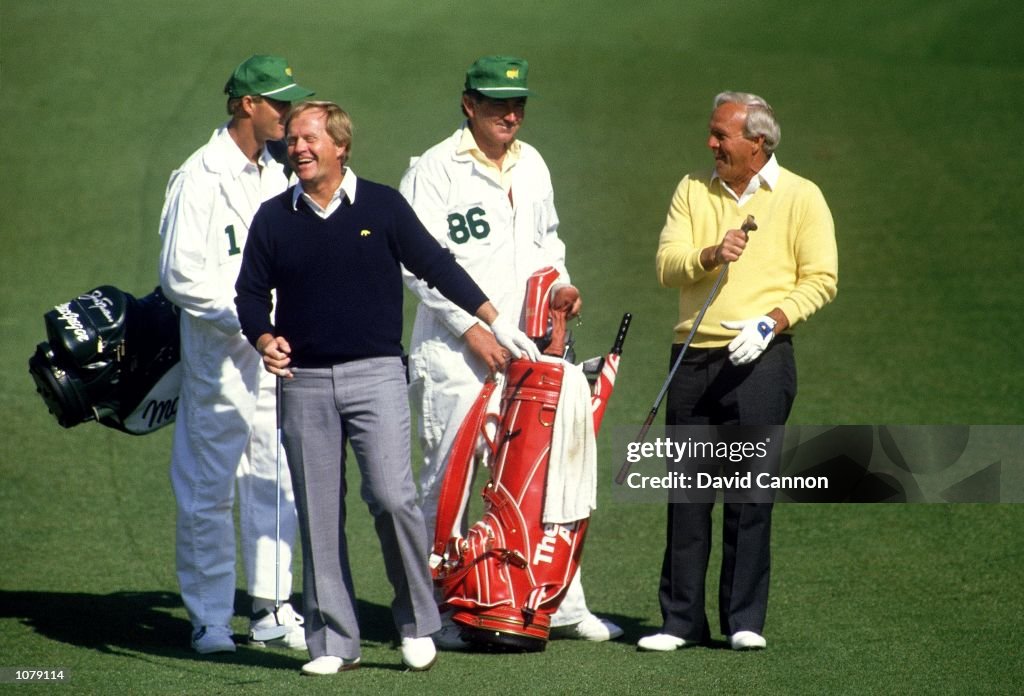 Jack Nicklaus and Arnold Palmer